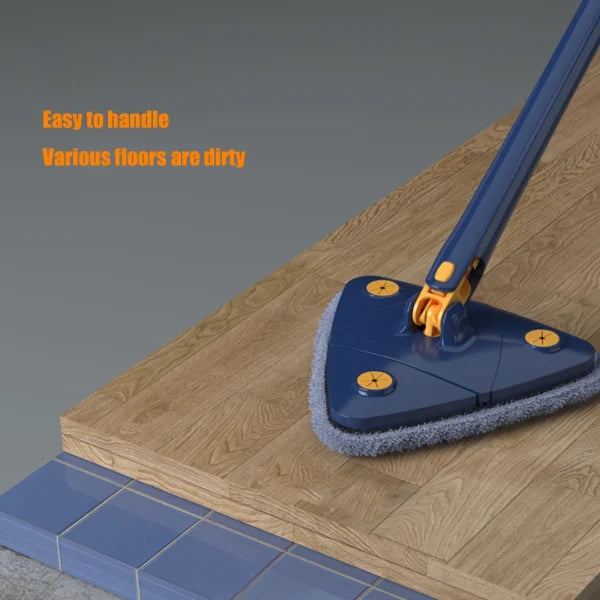 Cleaning Mop 360° Rotatable Adjustable Corner Mop Self Squeezing Wringing Mop Multifunctiona Rotating Mop For Floor Wall Window