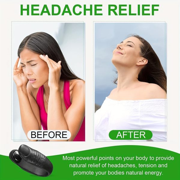 Original – Sugar Control Li4 Acupressure Point Clip Wearable – Supporting Acupressure Relaxation, Stress Alleviation, Tension Relief And Headache Relief Hand Clip Migraine Pressure Point Clip